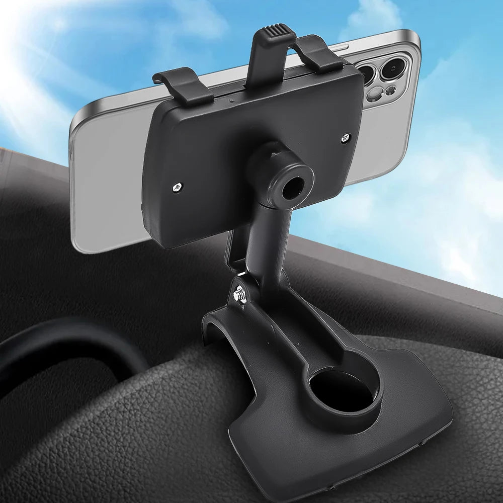 support de téléphone de voiture multifonctionnel à 360°