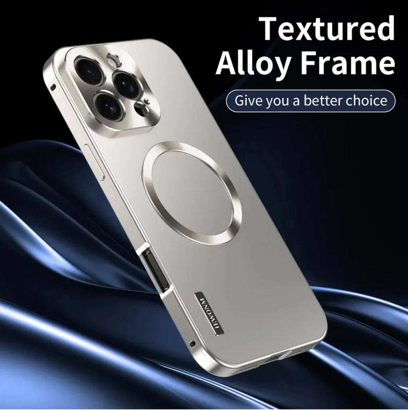 Coque Titanium Electroluminescent Series – MagSafe Compatible