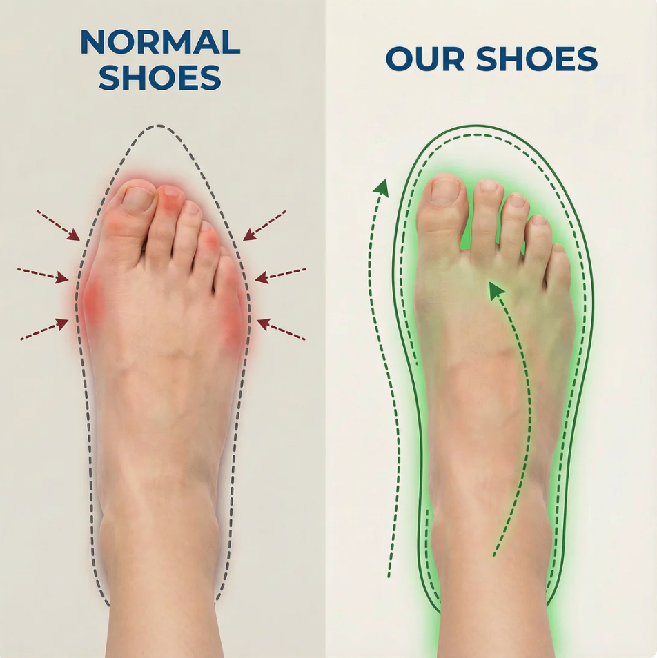 Sneakers Respirants orthopédique