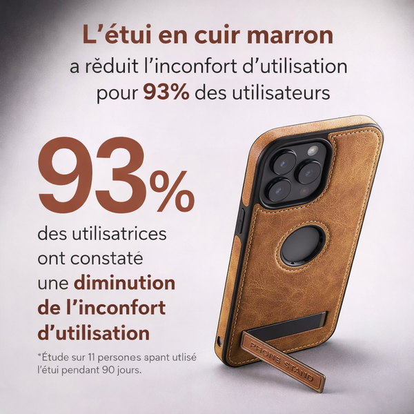 Étui Luxe avec Béquille